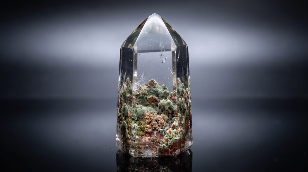 Quartz Lodolite Pierre Chaman